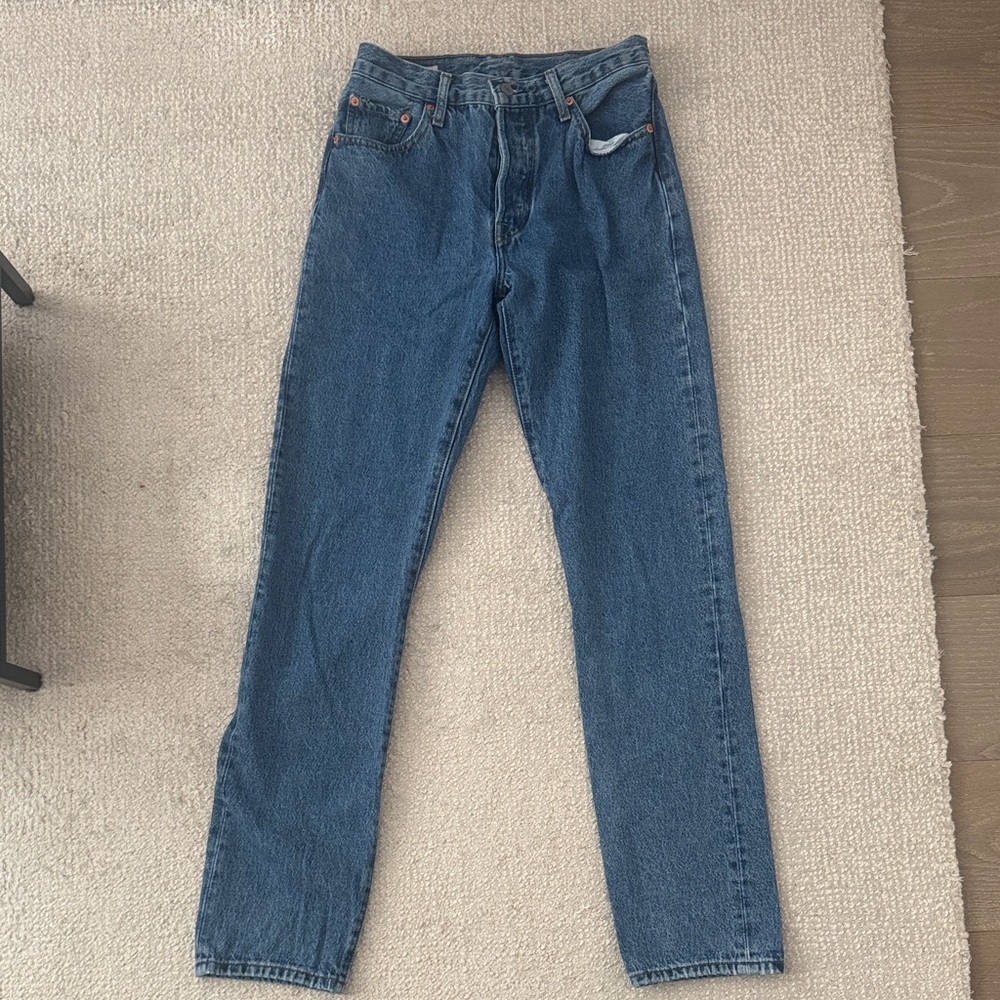 Levi’s 501 Original Women’s Blue Jeans 25W 32L